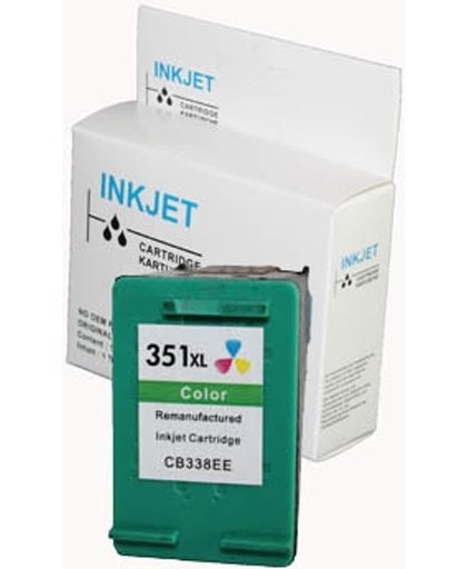 Toners-kopen.nl HP351XL CB338EE  alternatief - compatible inkt cartridge voor Hp 351Xl kleur wit Label