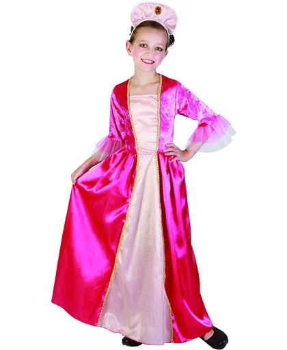Roze prinses outfit voor meiden - Verkleedkleding - 104/110