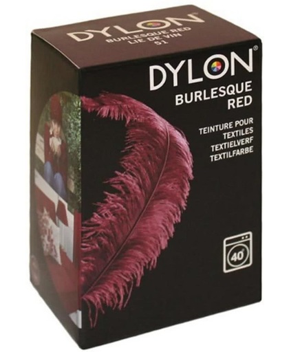 DYLON Textielverf - Burlesque Red - wasmachine - 350g