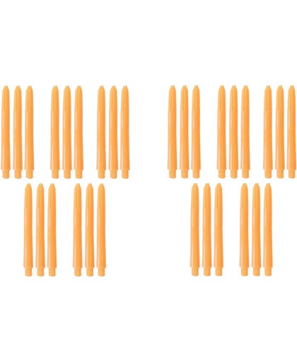 Dragon Darts dart shafts - 10 sets (30 stuks) - Med - oranje - darts shafts