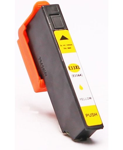 Toners-kopen.nl Epson C13T33644010 geel alternatief - compatible inkt cartridge voor Epson T3364 33XL geel
