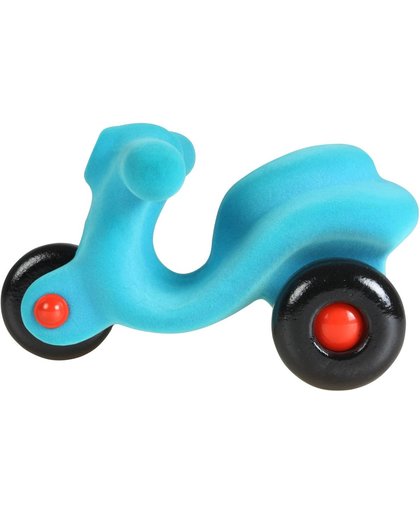 Rubbabu kinder speelgoed scooter blauw