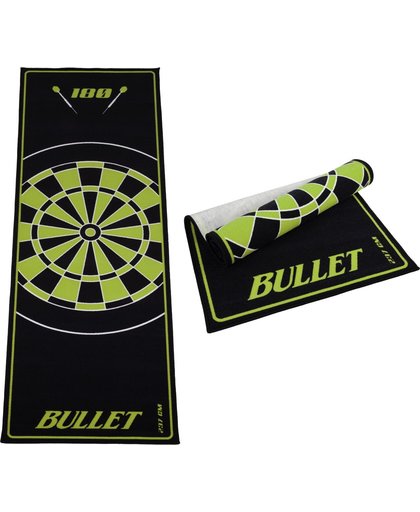 Dragon darts - Bullet Groen 237x80 cm - dartmat – dart vloerkleed