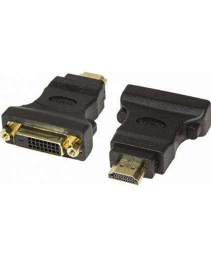 Equip HDMI->DVI(24+1) Adapter, M->F kabeladapter/verloopstukje