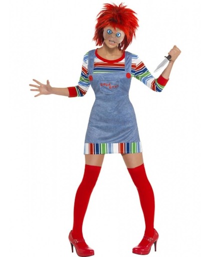 Halloween Chucky kostuum voor dames 40-42 (m)