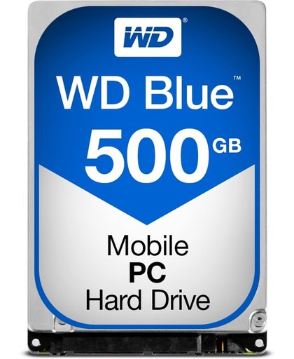 Western Digital Blue PC Mobile HDD 500GB SATA III interne harde schijf