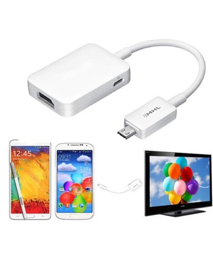 Micro USB naar MHL HDMI adapter - Kabel Converter Naar TV - Voor Samsung Galaxy S5/S4/S3