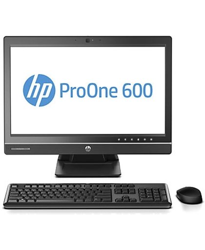 HP ProOne 600 G1 54,6 cm (21.5") 1920 x 1080 Pixels 3,4 GHz Vierde generatie Intel® Core™ i3 i3-4130 Zwart Alles-in-één-pc