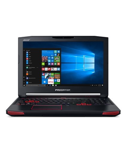 Acer Predator 15 G9-593-7757 Zwart Notebook 39,6 cm (15.6") 1920 x 1080 Pixels 2,8 GHz Zevende generatie Intel® Core™ i7 i7-7700HQ