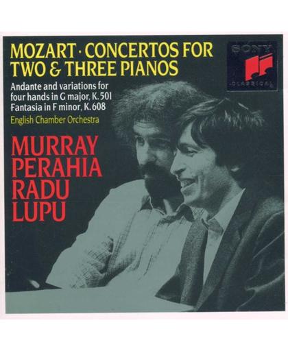 Mozart: Concertos For Two & Three Pianos / Perahia, Lupu