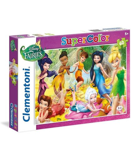 Clementoni Supercolor Disney Fairies 60 stukjes