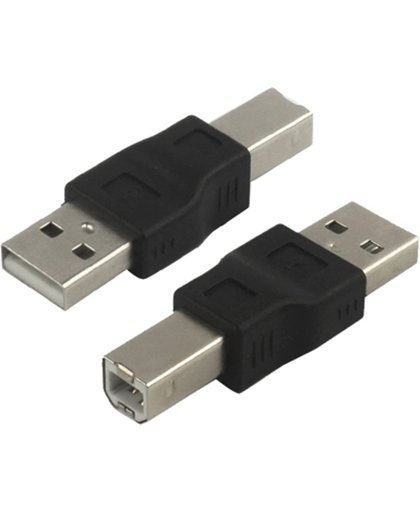 USB A mannetje naar B mannetje Adapter