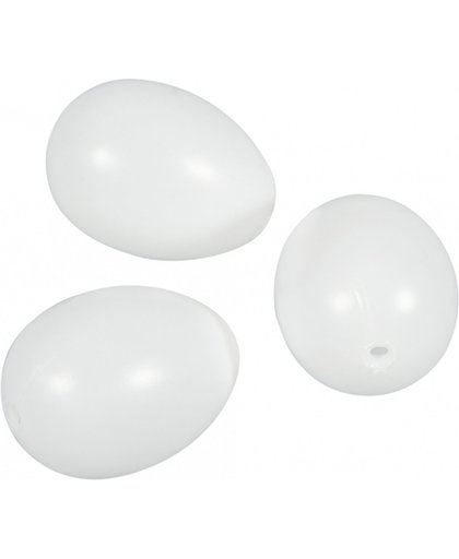 Plastic (paas) eieren 4,5 cm