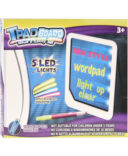 Tekenbord Neon met LED-pen