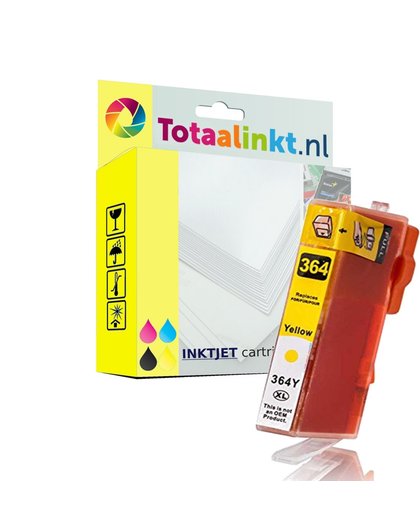Inkt voor HP Deskjet 3522 |  geel | huismerk