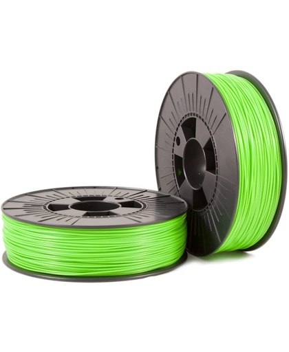 PLA 1,75mm green fluor 0,75kg - 3D Filament Supplies
