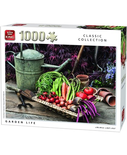Garden Life - King Classic Collection Puzzel - 1000 Stukjes