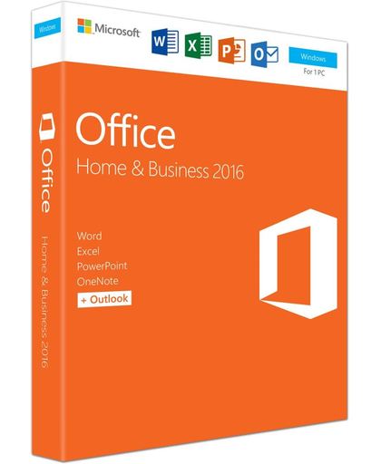 Microsoft Office Home Business 2016 - Windows - Engels