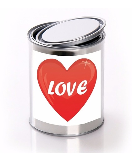 Love cadeaublik met hartje - Valentijn / bruiloft cadeau