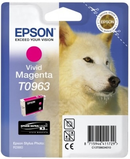 Epson inktpatroon Vivid Magenta T0963 inktcartridge