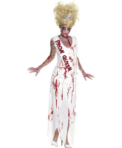 Verkleedkostuum voor dames bebloede eindejaar's koningin Halloween artikel - Verkleedkleding - Medium