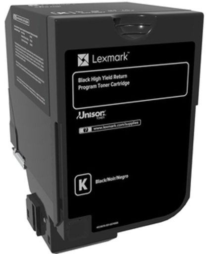 Lexmark 84C2HK0 tonercartridge 25000 pagina's Zwart