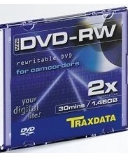 Mini DVD-RW for camcorders