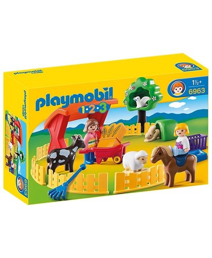 Playmobil 1, 2, 3: Kinderboerderij (6963)