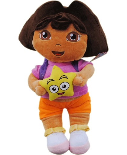 Dora de Ontdekker Dora the Explorer Pluche knuffel - Dora 35cm.