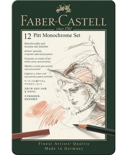 Faber Castell potlood Pitt Monochrome 25-delig etui