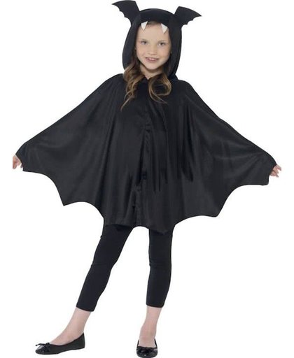 Vleermuis Bat Cape voor kinderen maat 140 tot 164