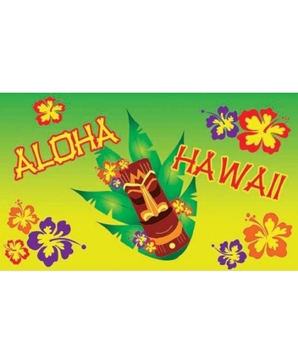 Vlag Hawaii aloha - Hawaii thema versiering