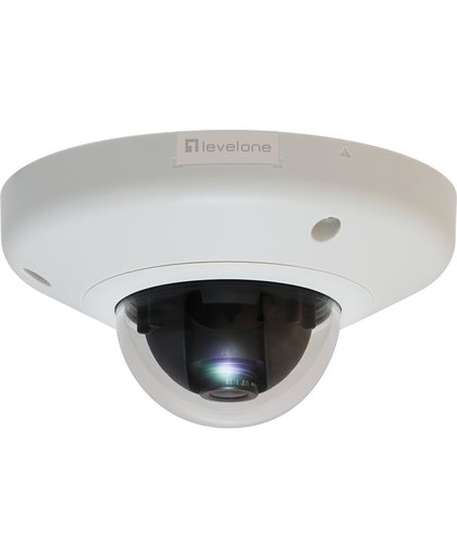LevelOne FCS-3065 IP-beveiligingscamera Dome Wit 2592 x 1944 Pixels