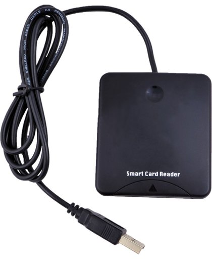 LOGON eID kaartlezer & smartcard lezer USB2 Zwart (LCR002A)