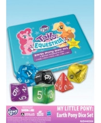 Tails of Equestria - earth pony dice set