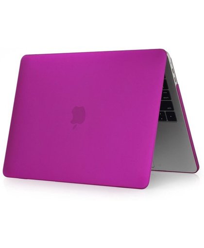 Macbook Case voor Macbook Air 13 inch - Laptop Cover - Matte Diep Paars