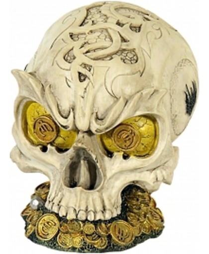 Spaarpot schedel 14 cm