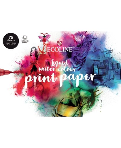 Talens Ecoline print papier - wit - FSC mix