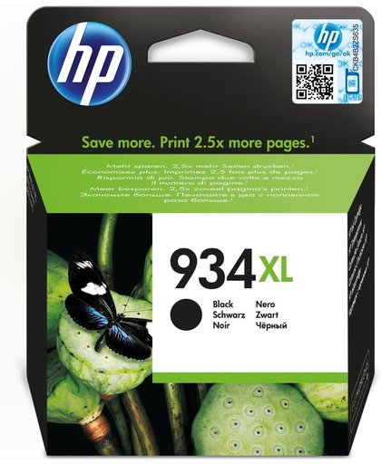 HP 934XL - Inkcartridge / Zwart / Hoge Capaciteit