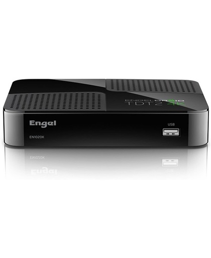Engel Axil EN1020K Ethernet (RJ-45), Satelliet, WLAN Volledige HD Zwart TV set-top box