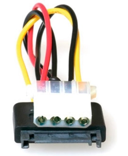 Advanced Cable Technology AK3196 Intern 0.15m SATA Molex (4-pin) Multi kleuren electriciteitssnoer