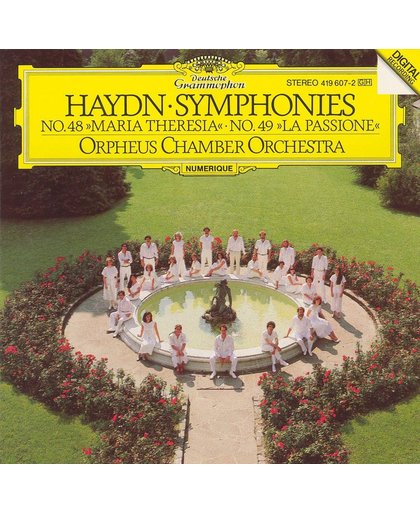 Haydn: Symphonies No. 48 "Maria Theresia", No. 49 "La Passione"