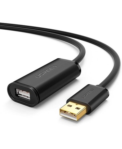 Ugreen 10321 10m USB A USB A Mannelijk Vrouwelijk Zwart USB-kabel