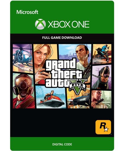 GTA V Xbox One Full Game (Digitale Code)