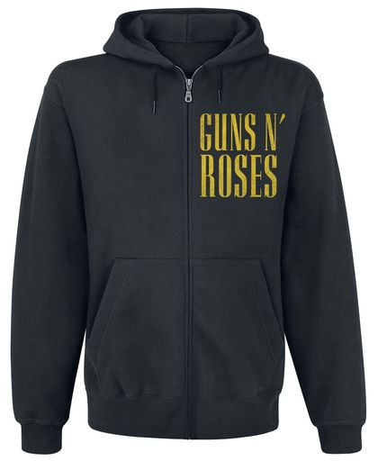 Guns N&apos; Roses Skull N Shades Vest met capuchon zwart