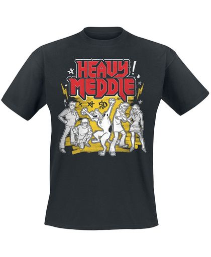 Scooby Doo Heavy Meddle T-shirt zwart