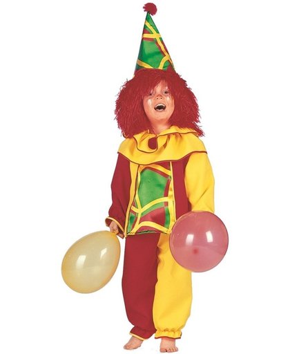Clowns kostuum Pino voor kind maat 92