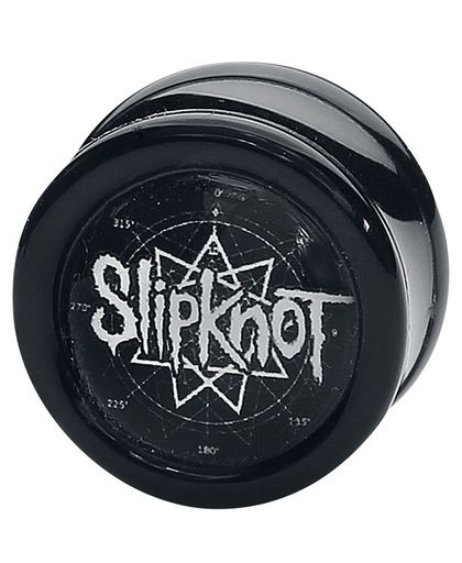 Slipknot Nonagram Logo Ear Plug zwart