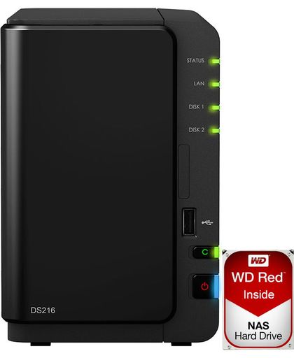 Synology DiskStation DS216 - NAS - 2TB