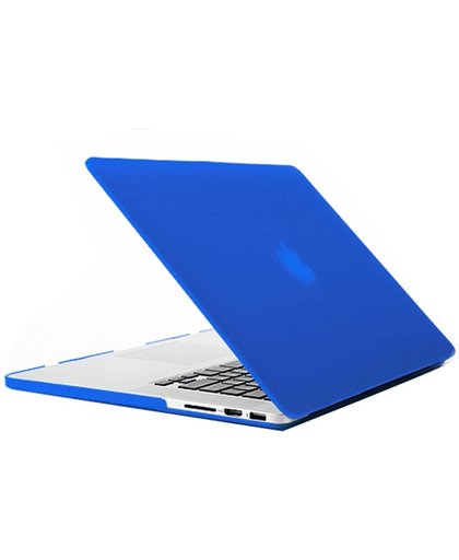 TrendParts Macbook Pro Retina 13 inch Premium Bescherming Hard Case Cover Laptop Hoes hardshell Blauw/Blue